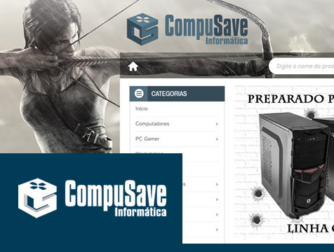 Loja Virtual Personalizada Magento Compusave